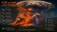 سحب النار (Fire Clouds): ظاهرة جوية متطرفة في عصر تغير المناخ